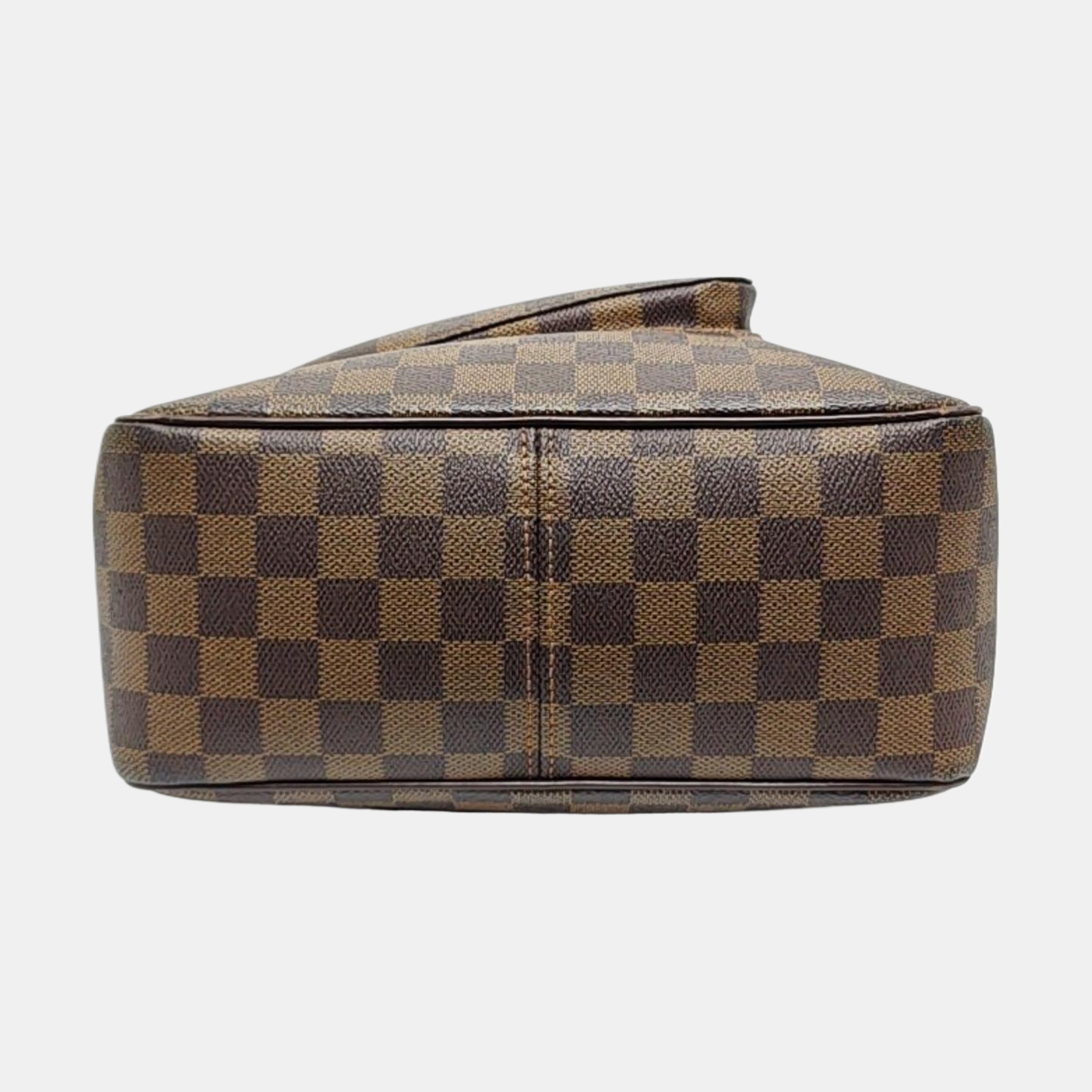 OLAV MM Damier Ebene Coated Canvas Brown