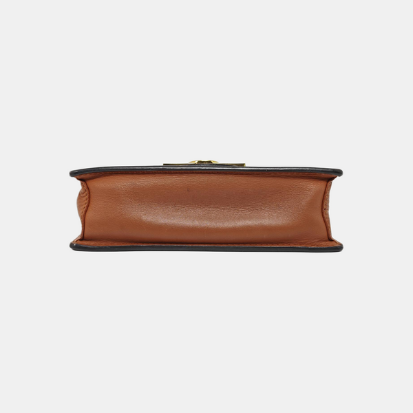DAUPHINE WOC Monogram Coated Canvas Brown