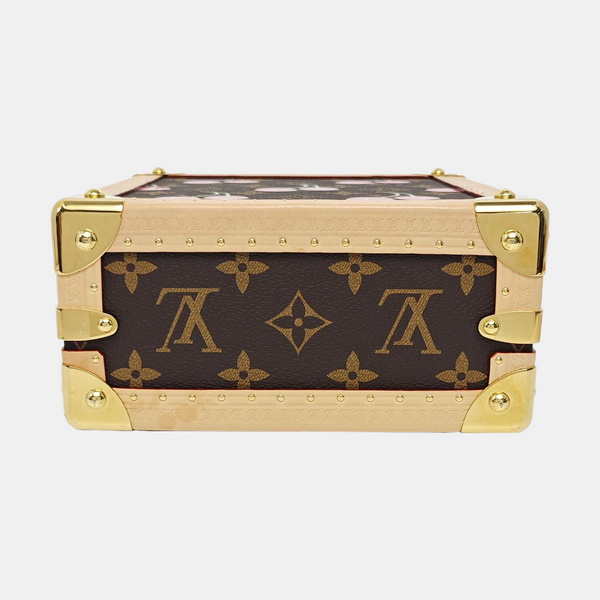 SIDE TRUNK Mini Monogram Coated Canvas Brown