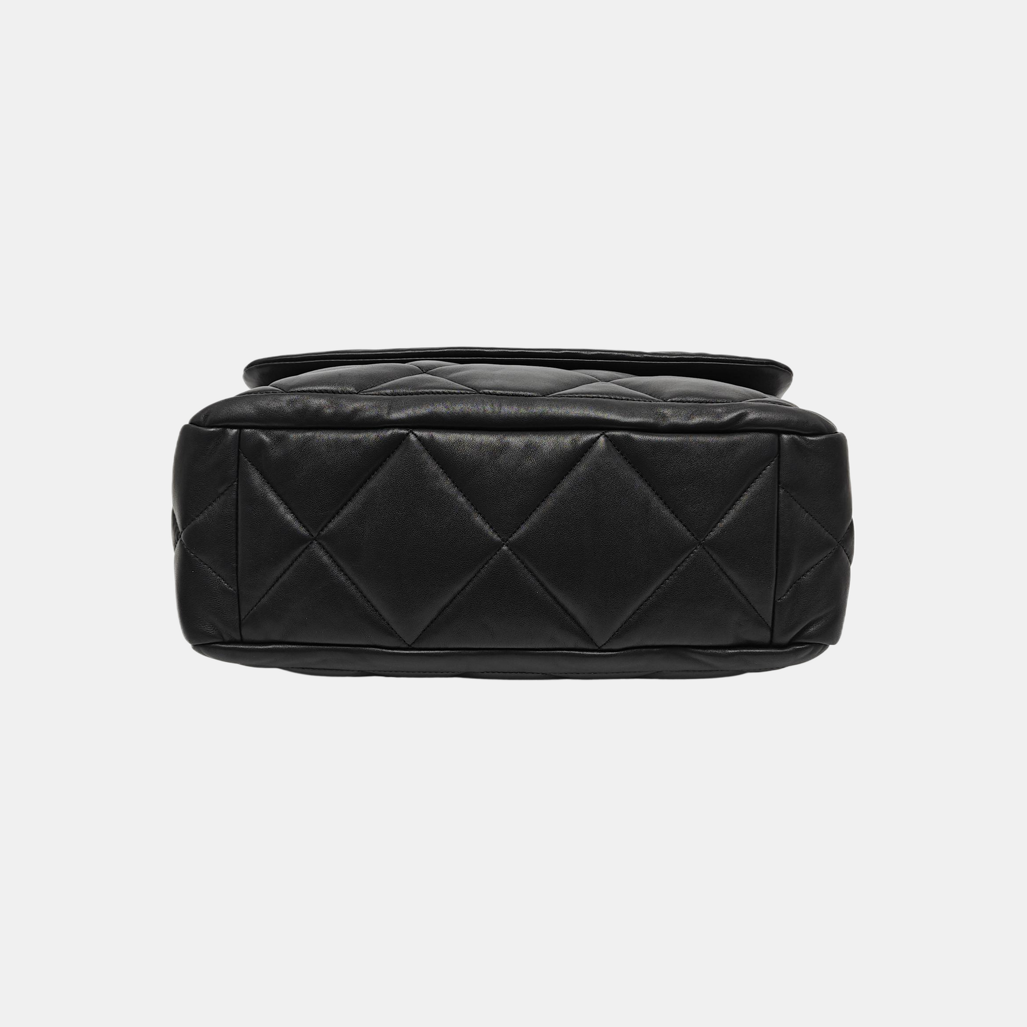 Quilted Lambskin Black