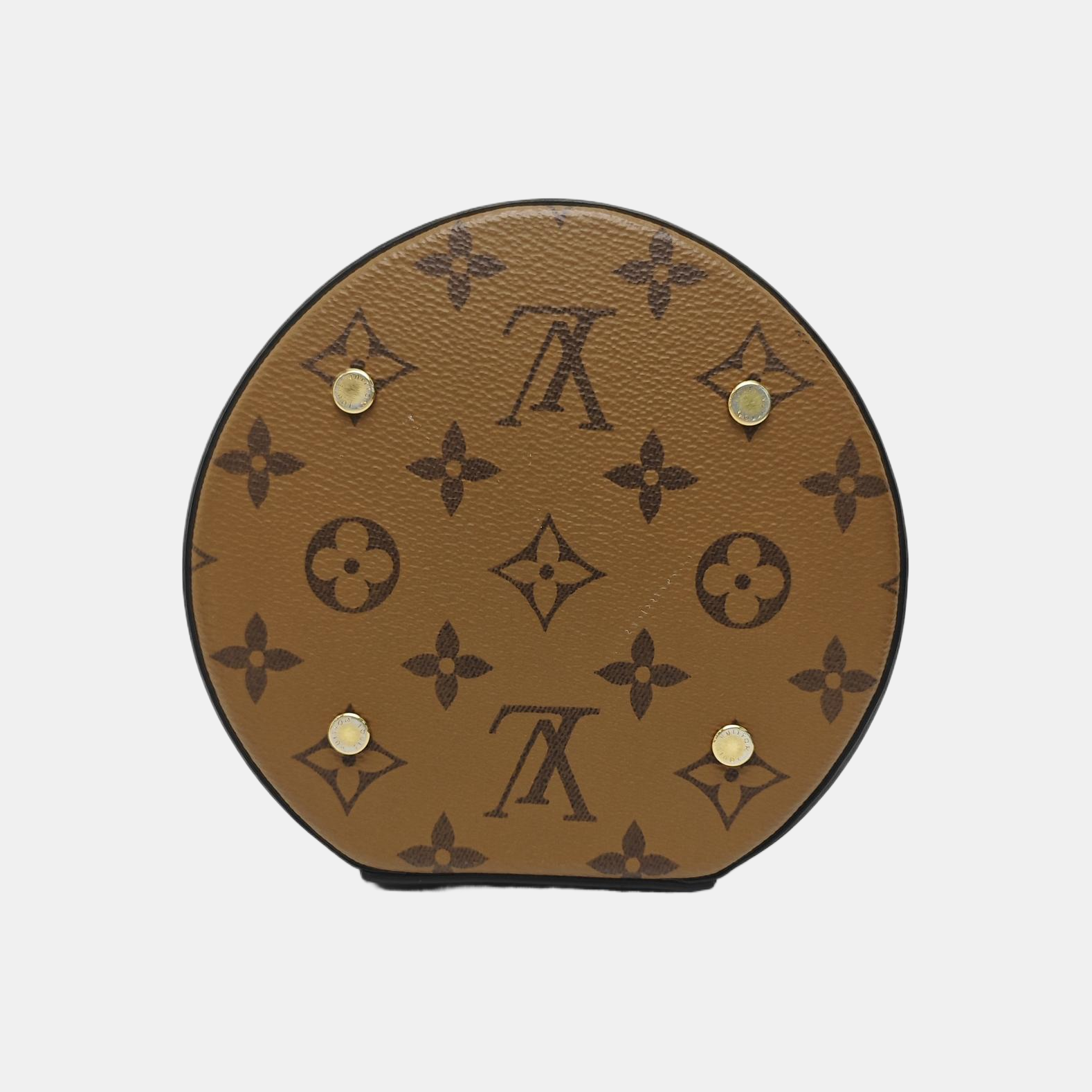 CANNES PM Monogram Coated Canvas Brown