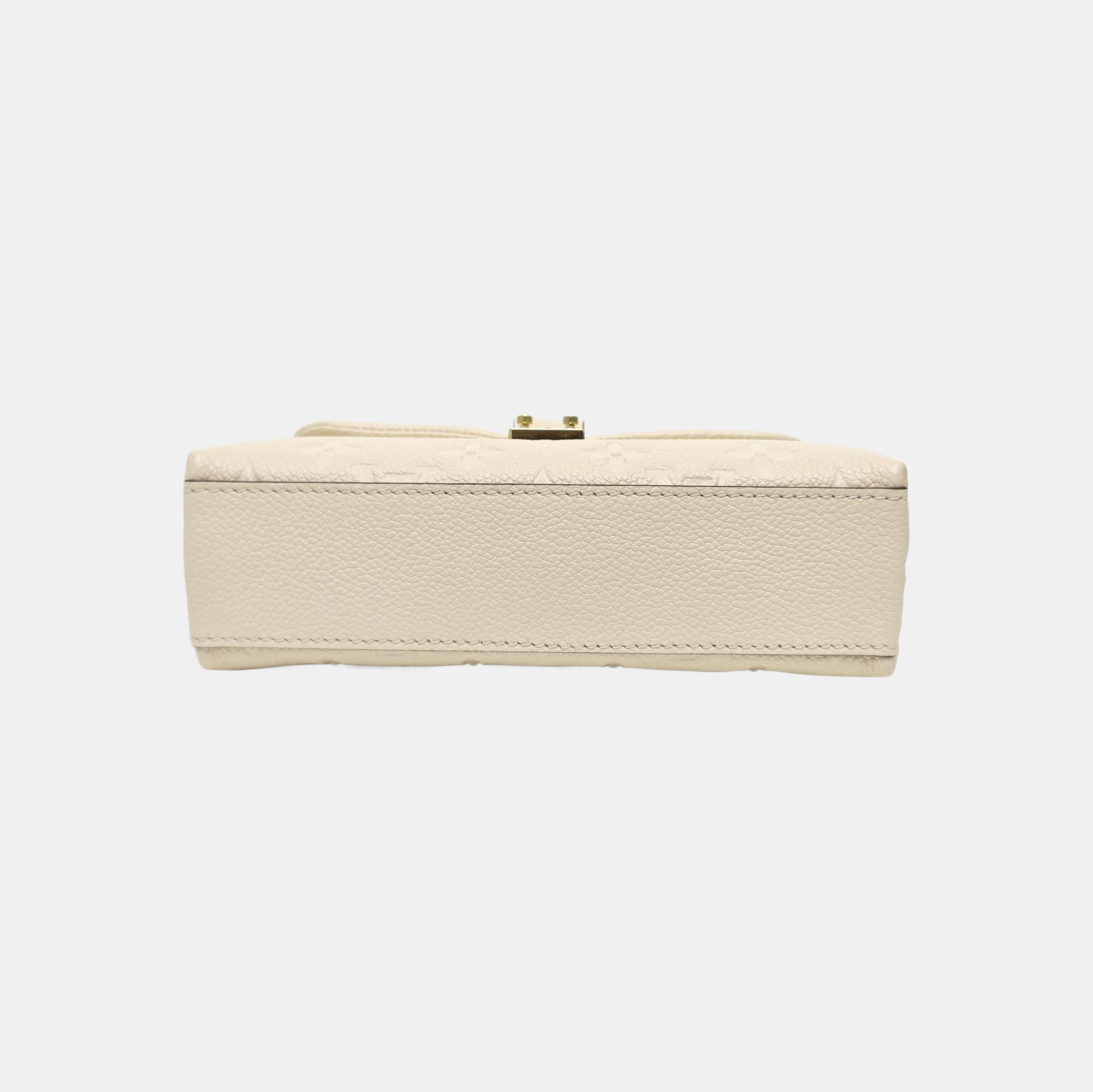 NANO MADELEINE Nano Monogram Calfskin Beige