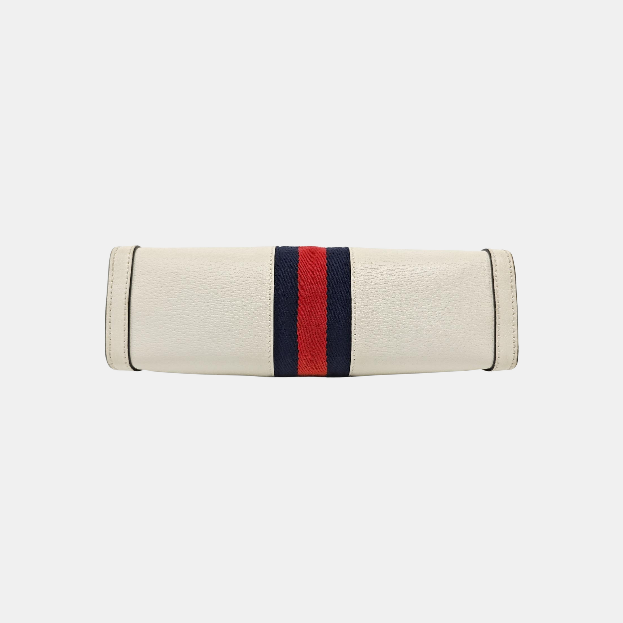 Ophidia Small Calfskin White