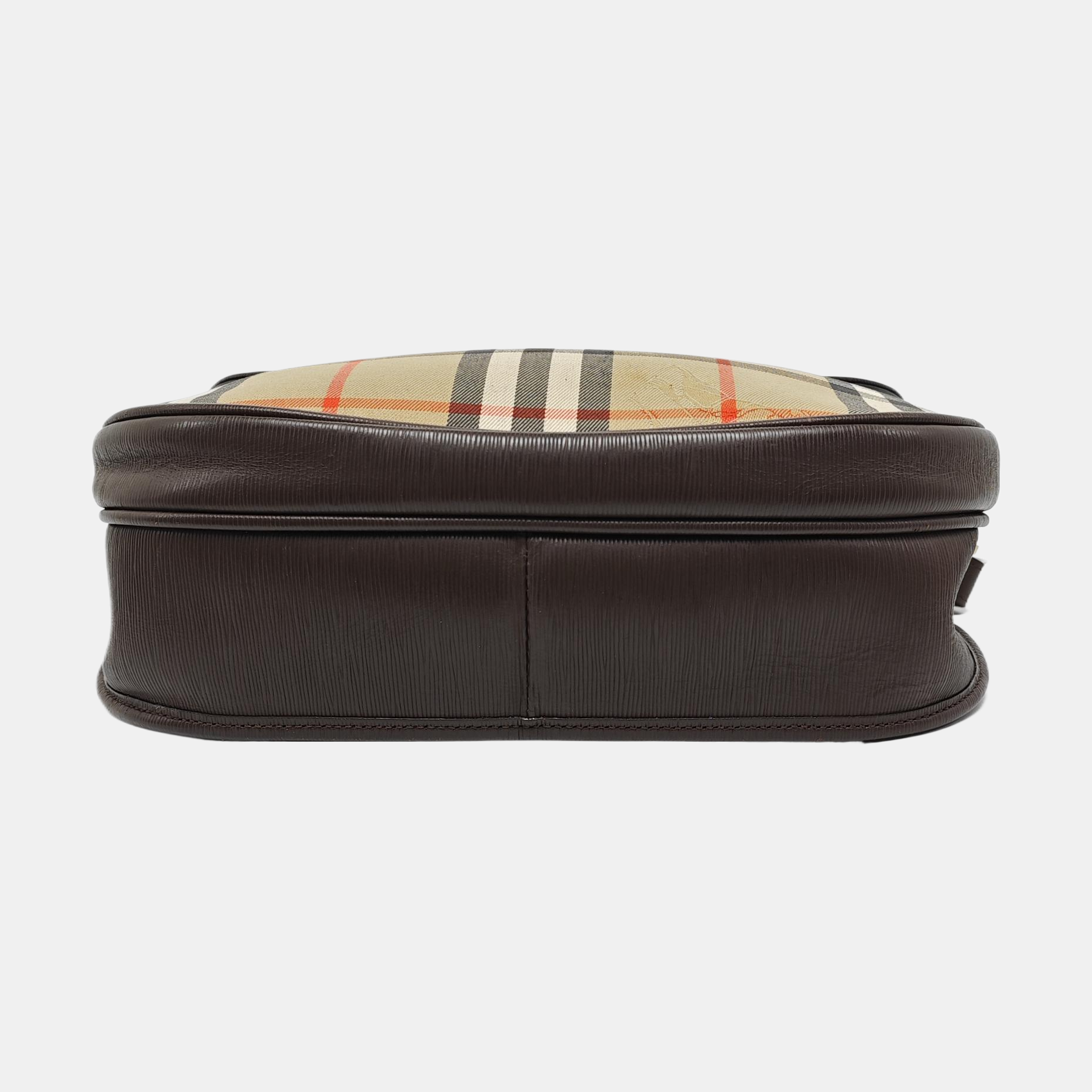 Canvas Crossbody Bag Brown