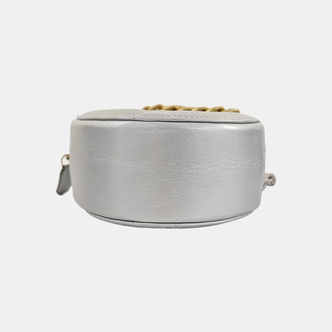 CHANEL 19 Small Quilted Lambskin Silver