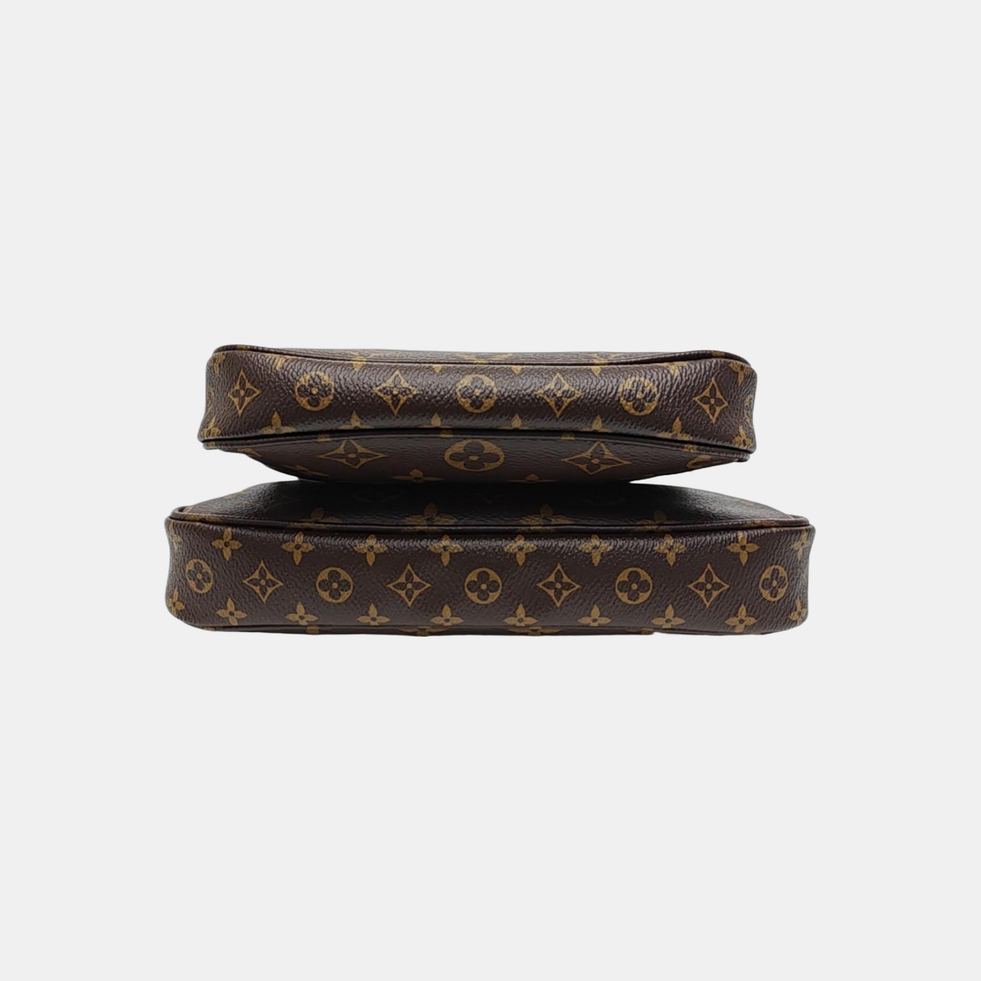 MULTI Monogram Coated Canvas Brown