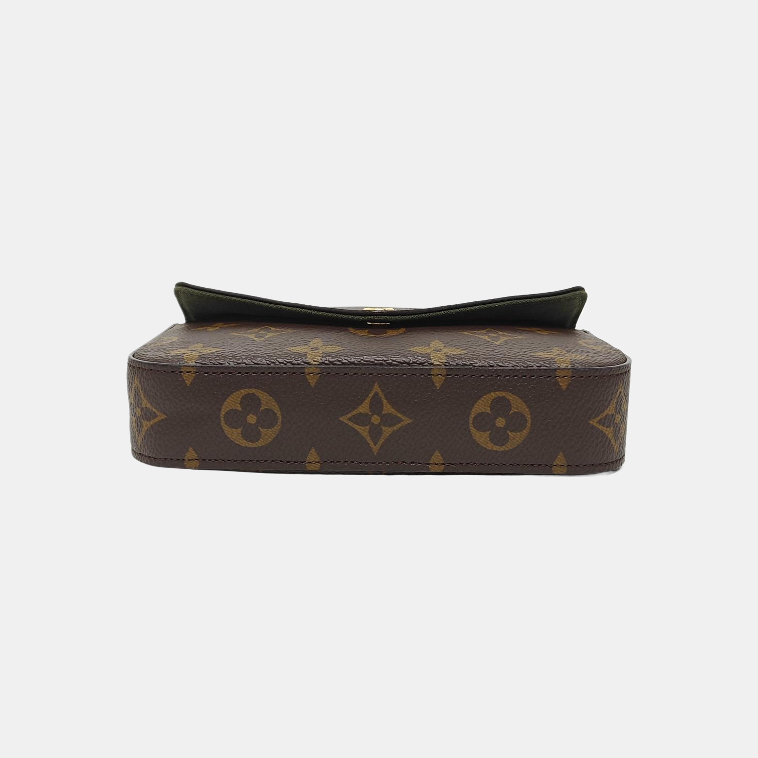FÉLICIE Monogram Coated Canvas Brown