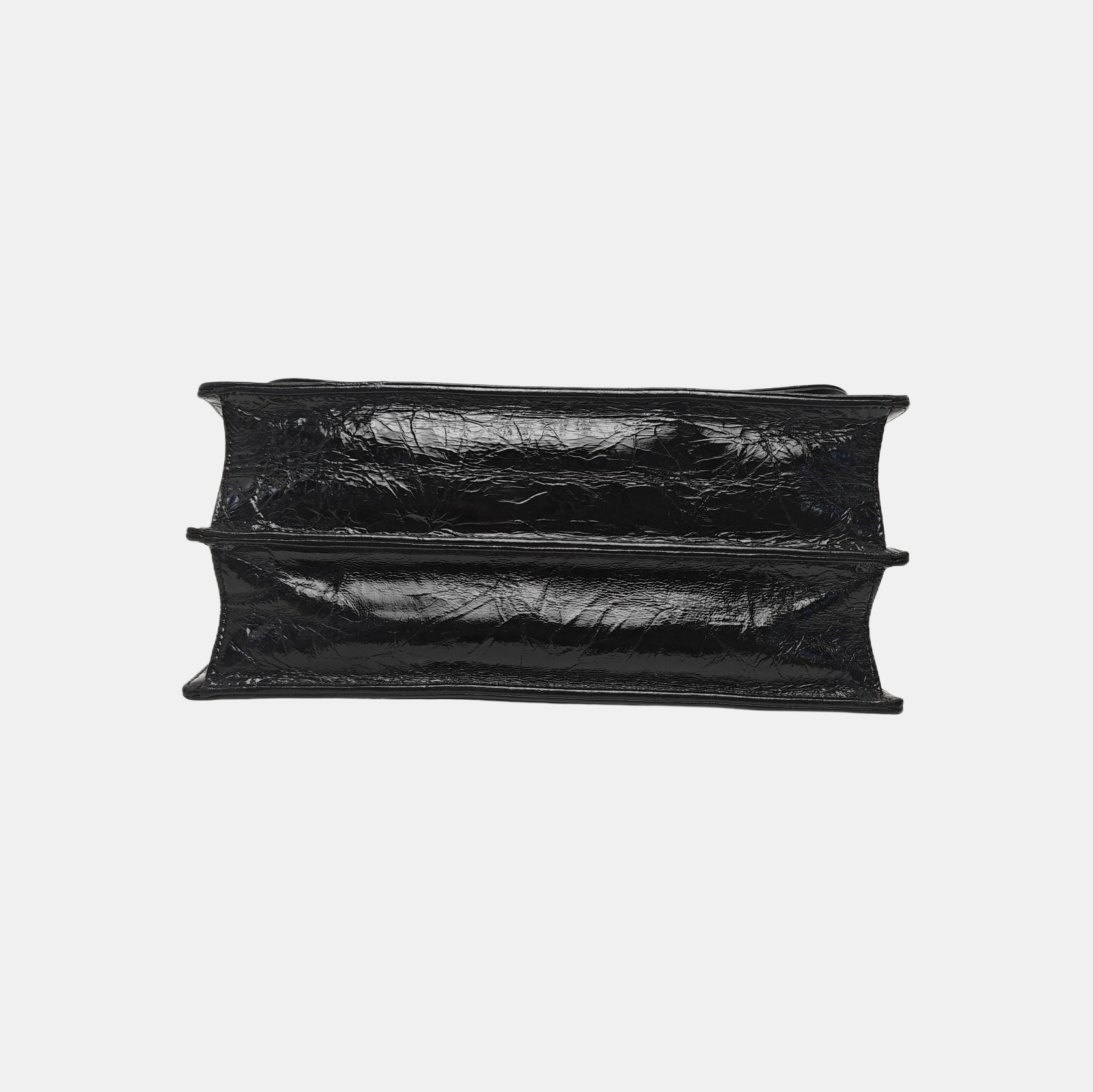 Cannage Calfskin Shoulder Bag Black