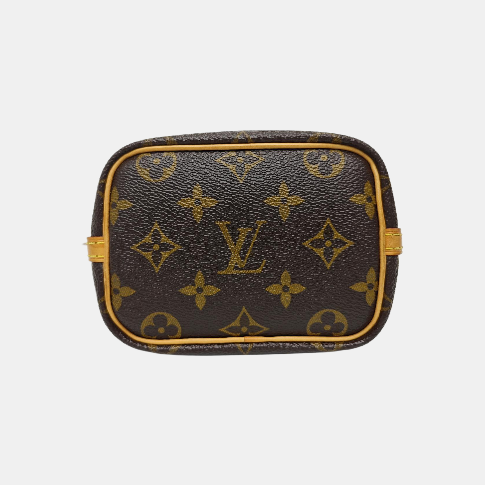 NÉONOÉ Nano Monogram Coated Canvas Brown