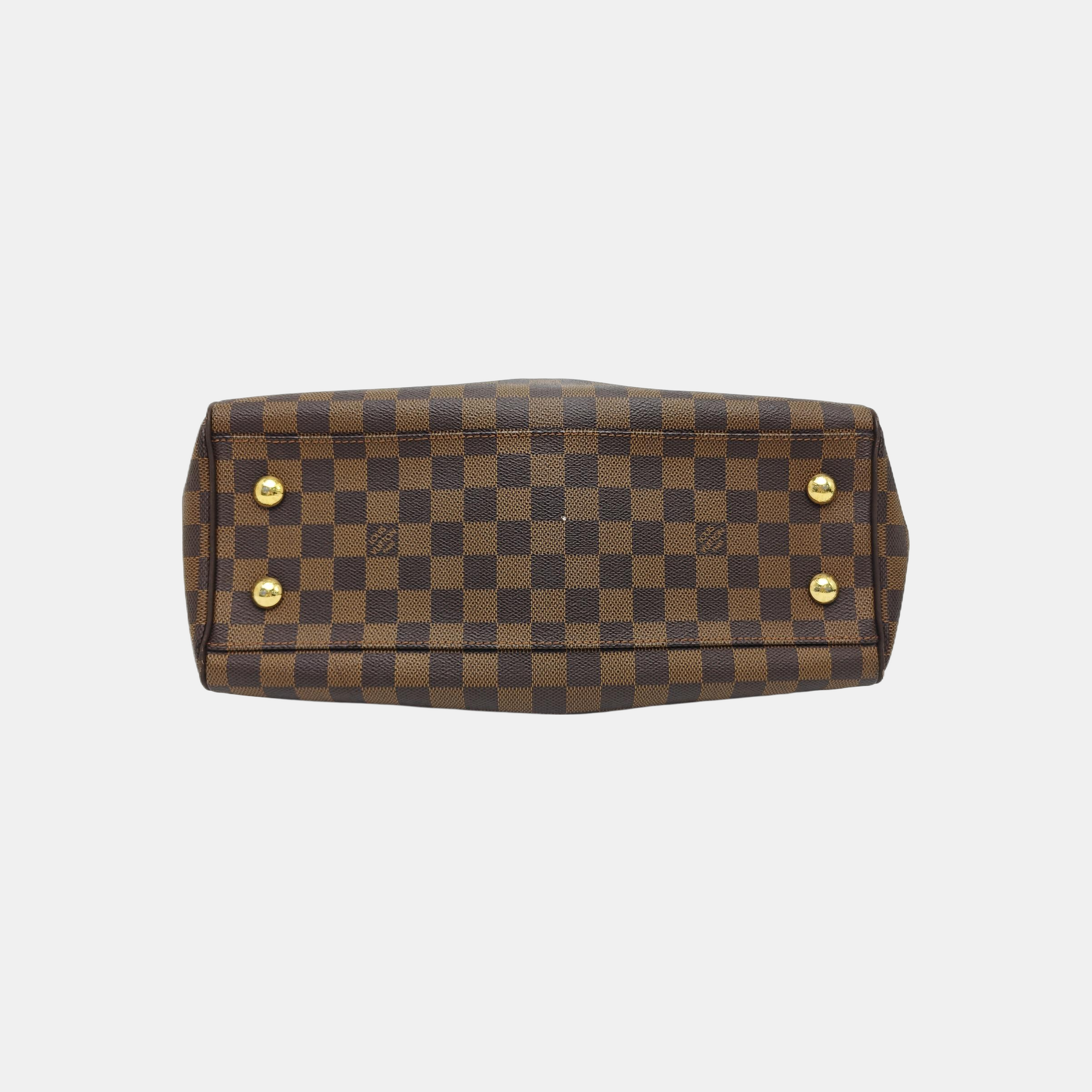 TREVI PM Damier Ebene Coated Canvas Brown