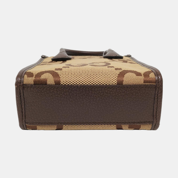 Jumbo Mini Monogram Canvas Beige