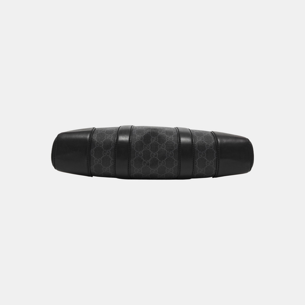 Monogram Coated Canvas Top Handle Bag Black