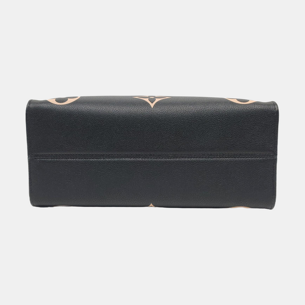 ONTHEGO MM Monogram Calfskin Black