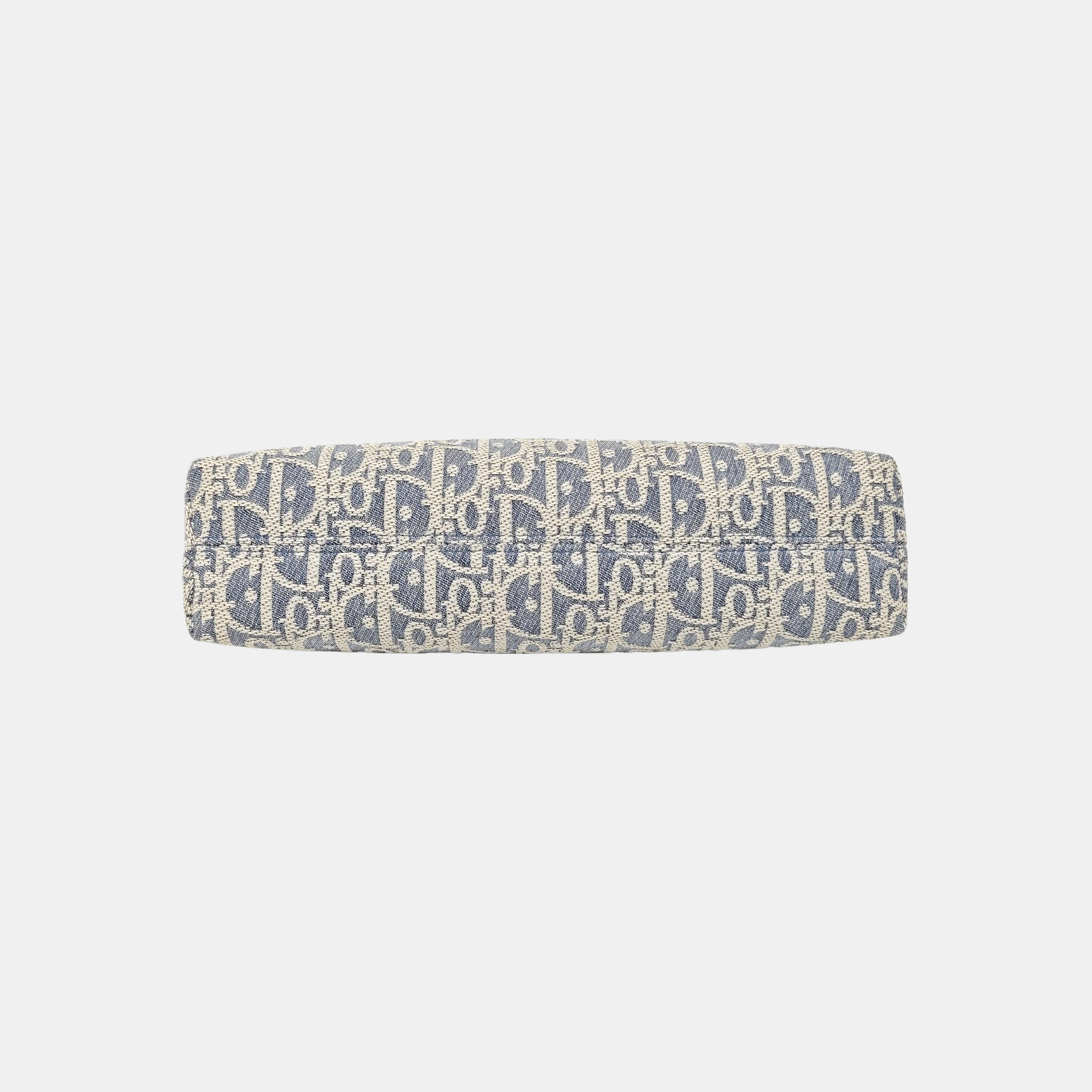 30 Montaigne Mini Oblique Canvas Blue