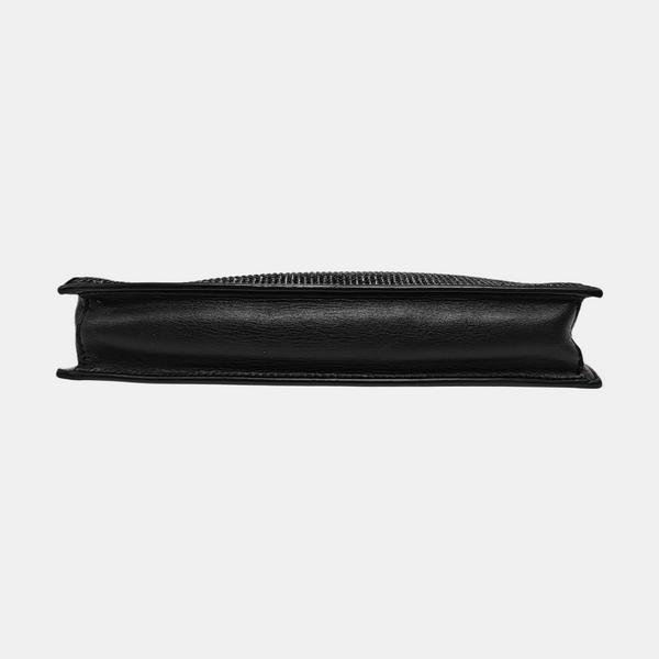 Calfskin Clutch Black