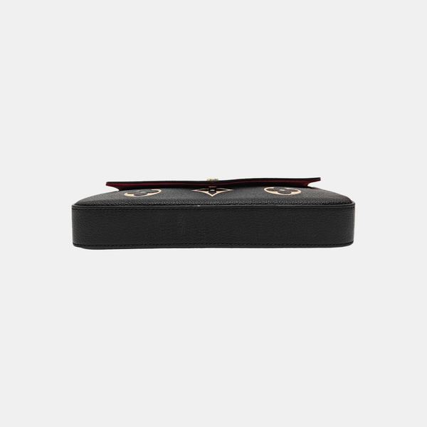 FÉLICIE Monogram Calfskin Black