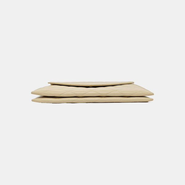 SADE Quilted Lambskin Beige