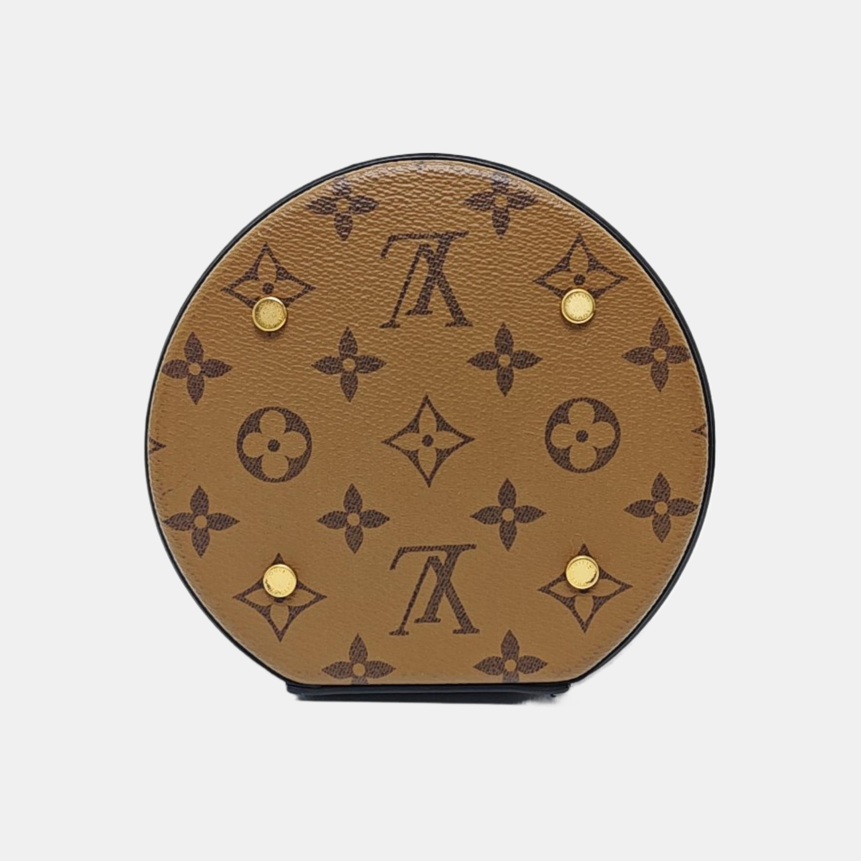 CANNES PM Monogram Coated Canvas Brown