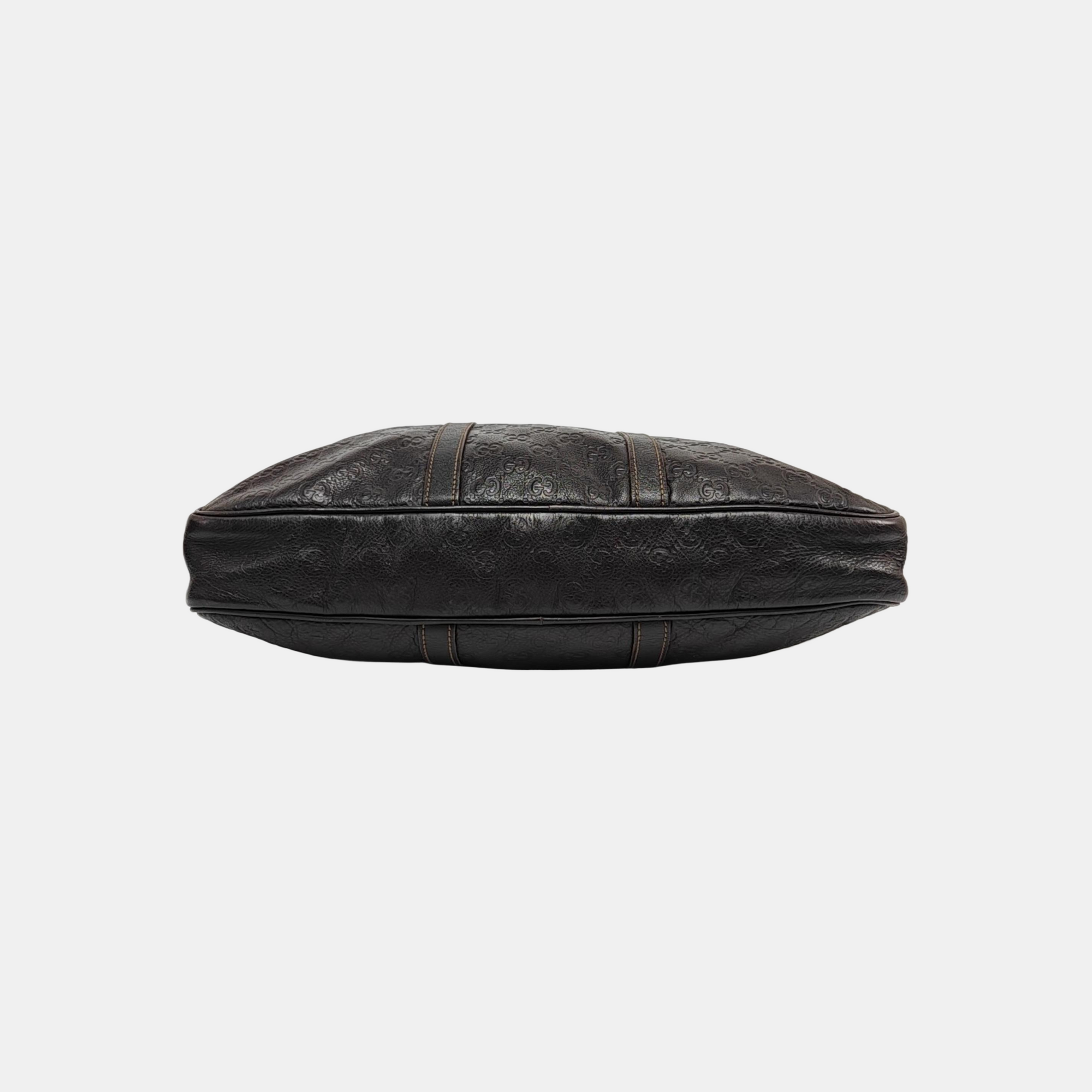 Signature Monogram Calfskin Brown