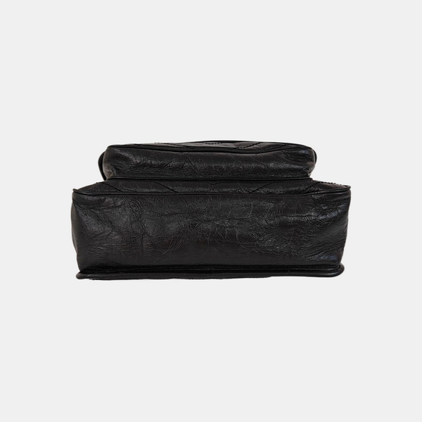 NIKI Medium Quilted Calfskin Black