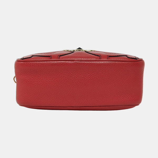 Galore Quilted Calfskin Red