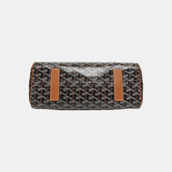 Rouette PM Coated Canvas Brown