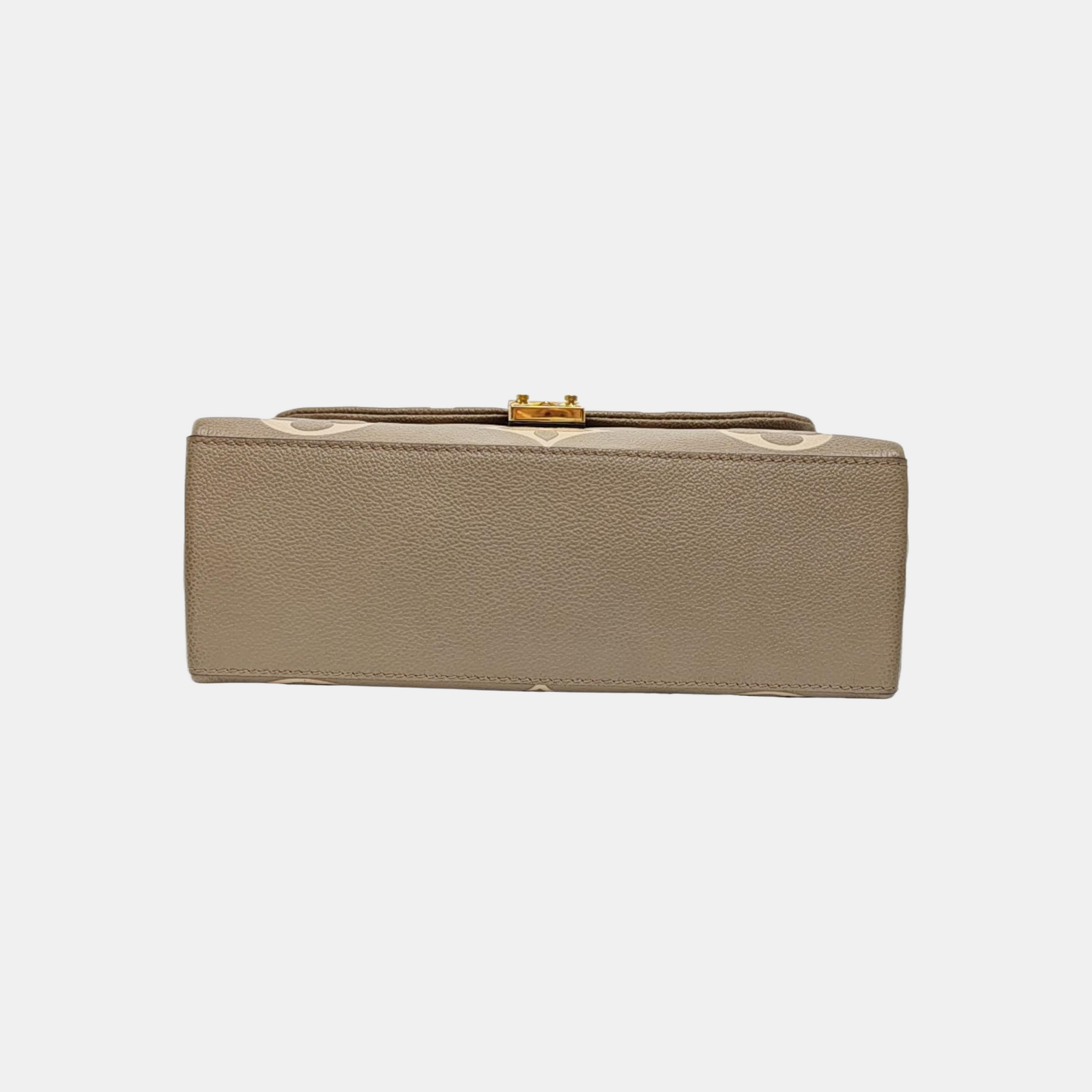 MADELEINE Monogram Calfskin Gray