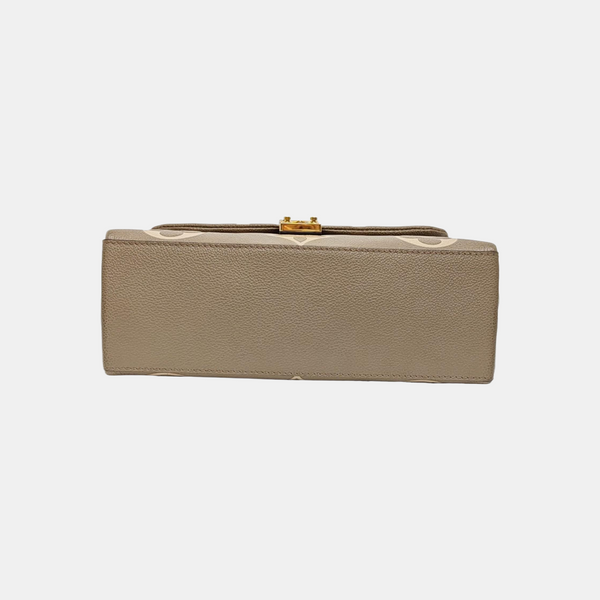 MADELEINE Monogram Calfskin Gray