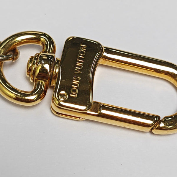 Metal Bag Charm Gold