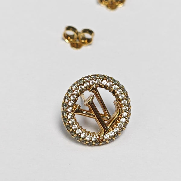 Metal Gold Stud Earrings