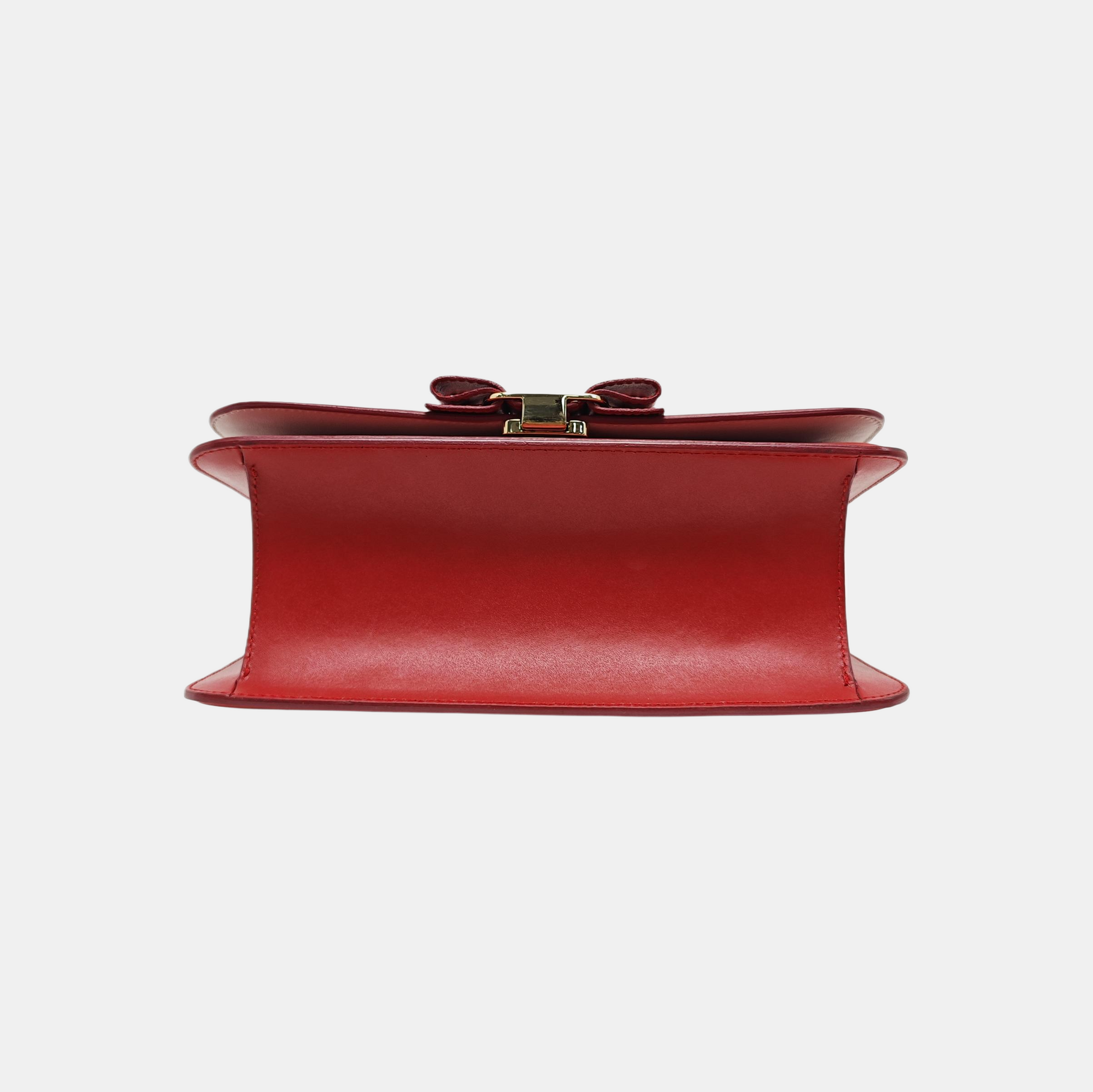 Vara Quilted Patent Leather Red