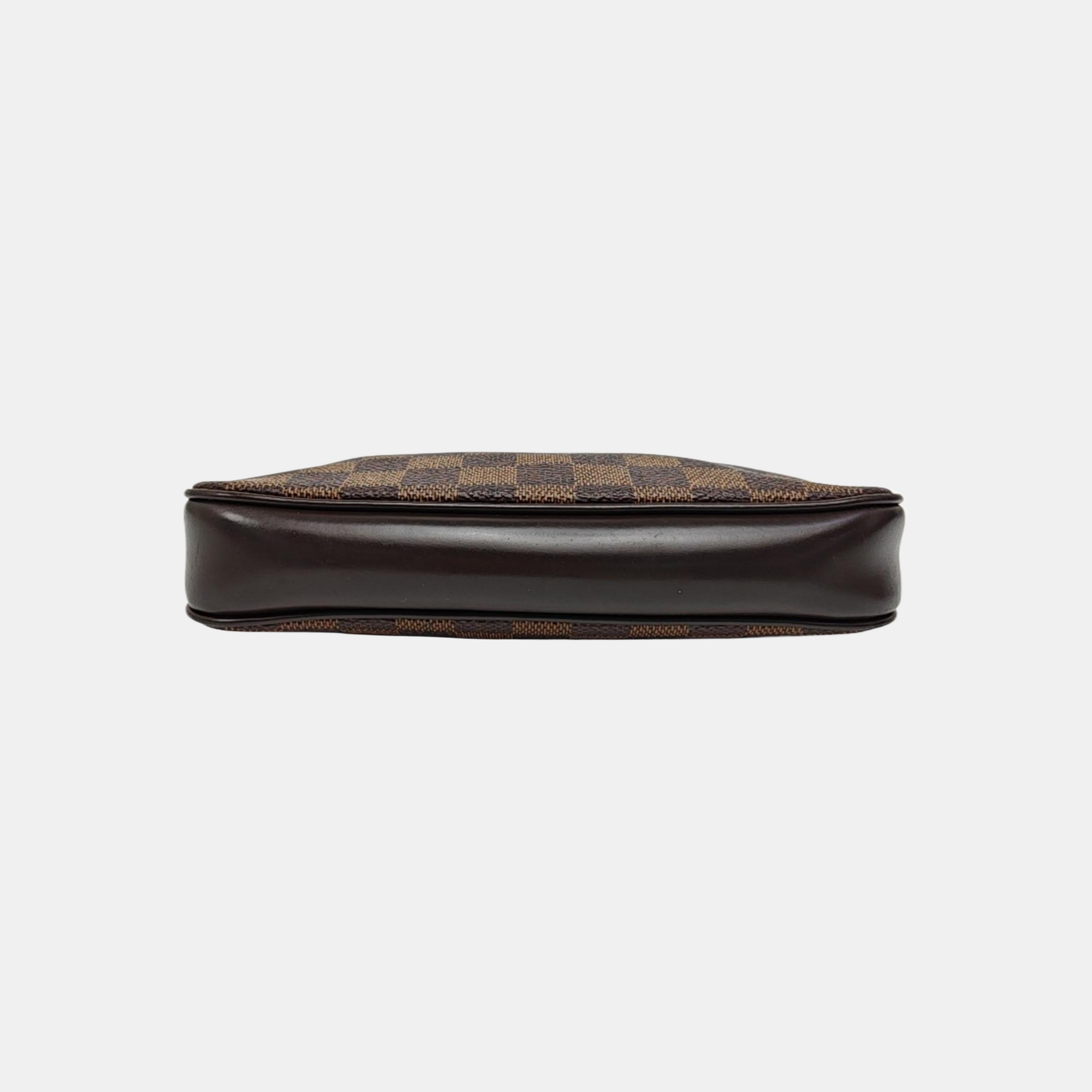 ACCESSOIRES Damier Ebene Coated Canvas Brown