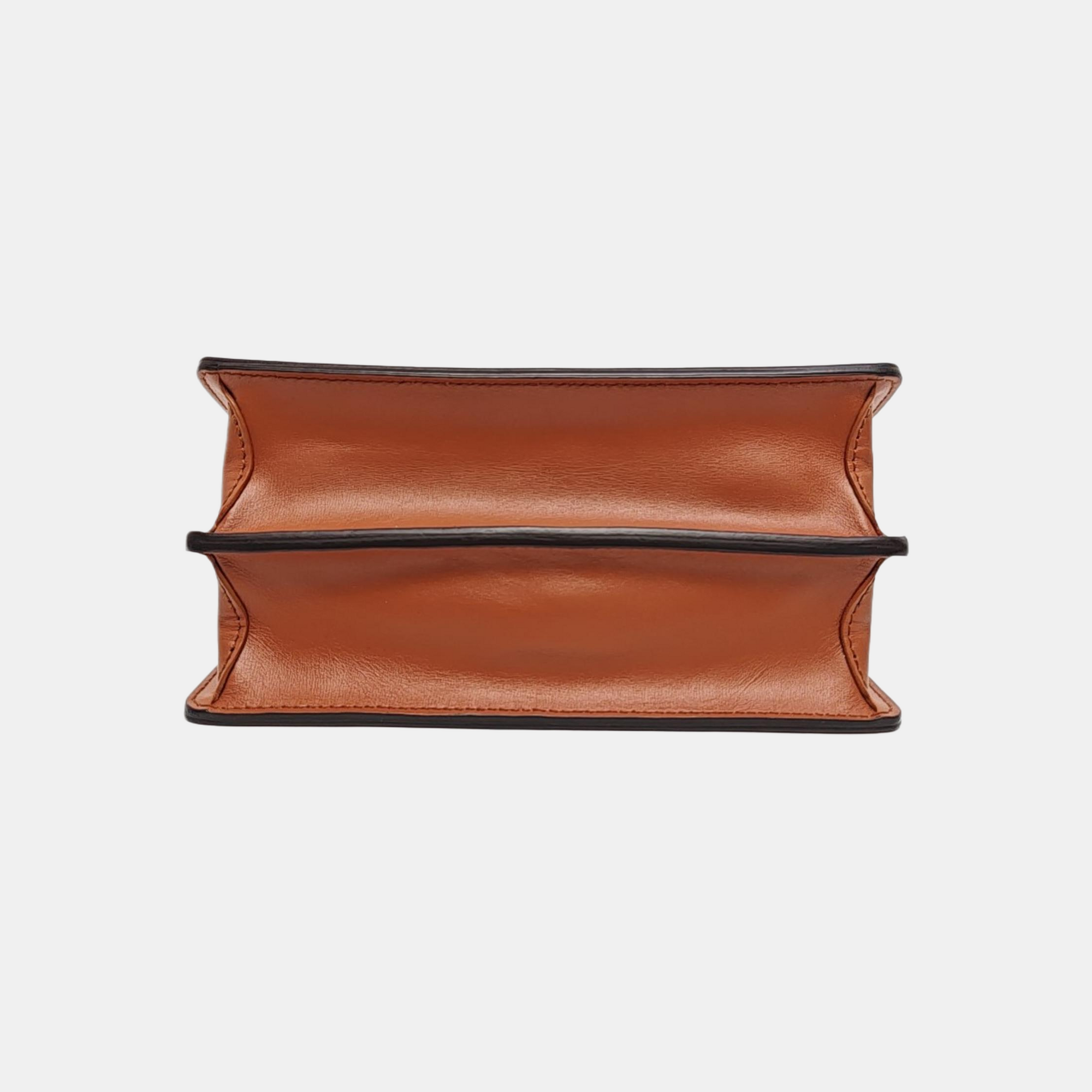 DAUPHINE MM Monogram Coated Canvas Brown