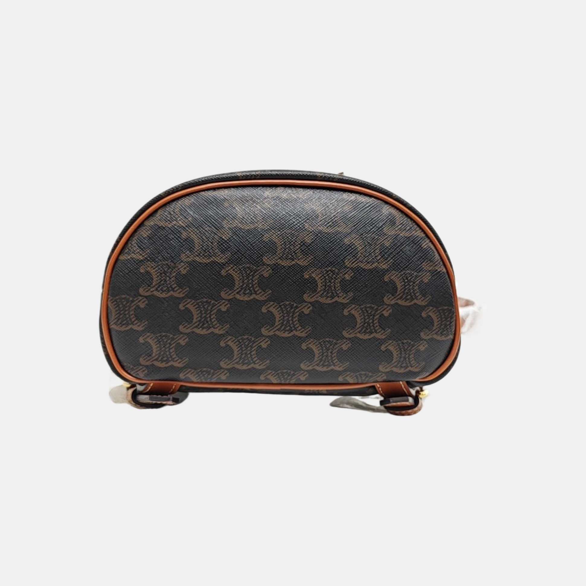 TRIOMPHE Mini Coated Canvas Brown