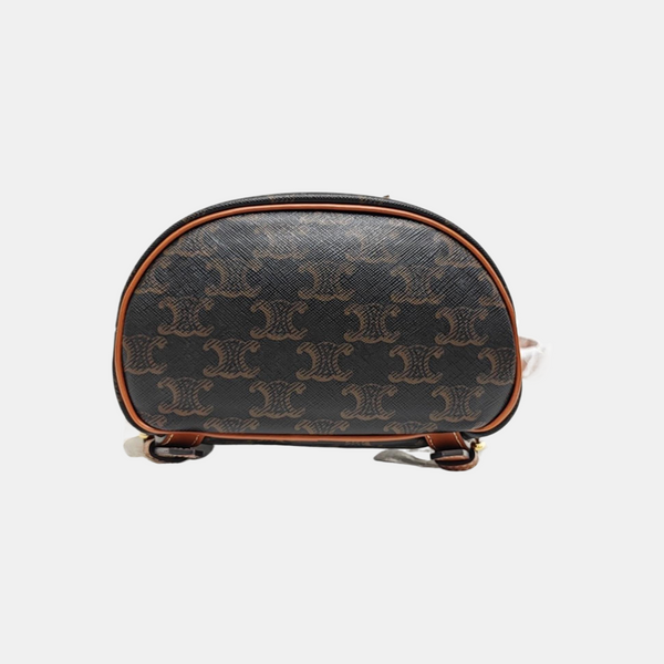 TRIOMPHE Mini Coated Canvas Brown