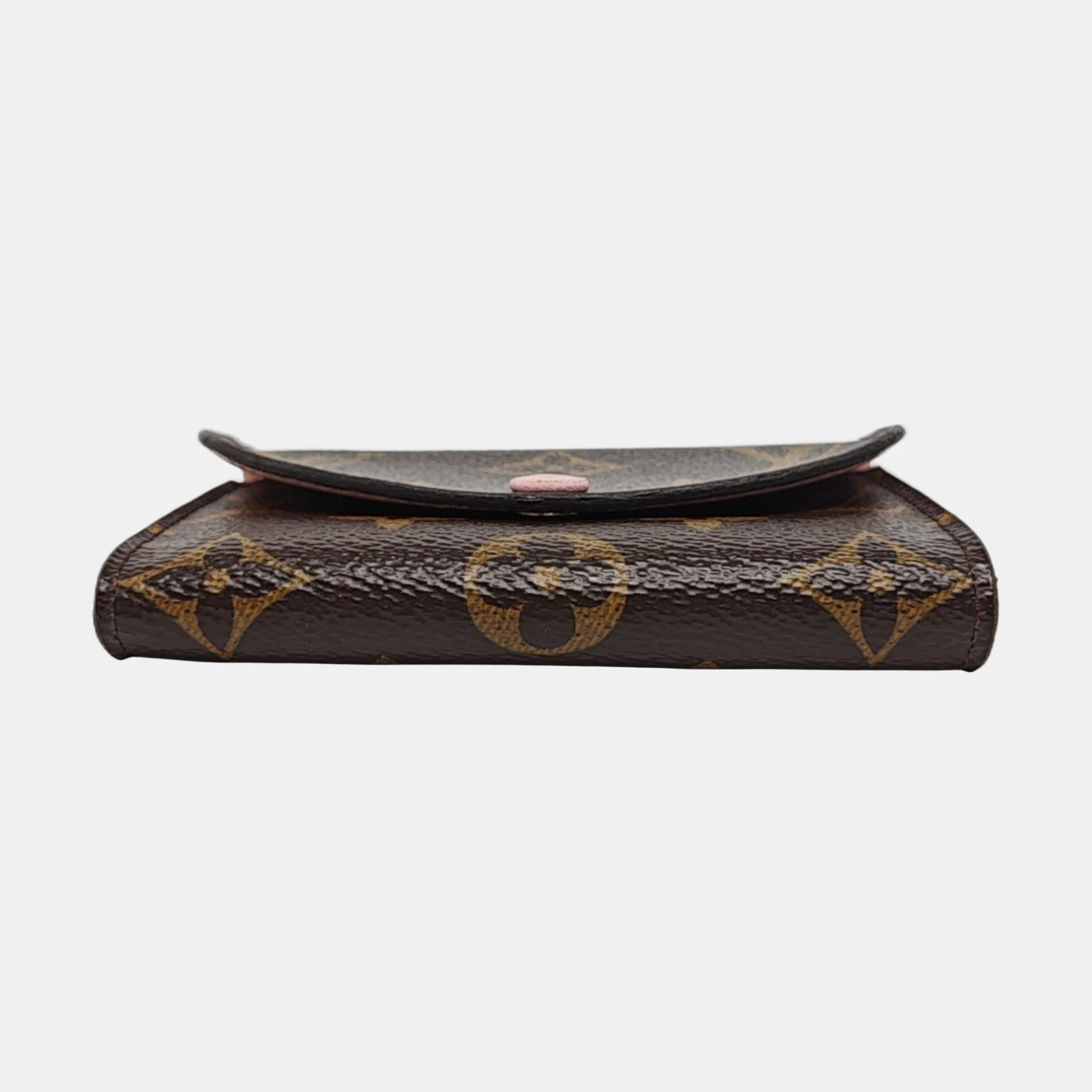 ROSALIE Monogram Coated Canvas Brown Card Holder