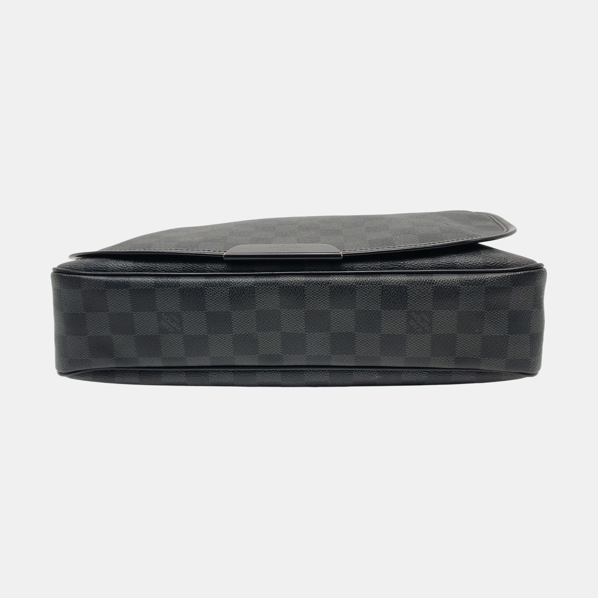 DANIEL Damier Graphite Coated Canvas Gray