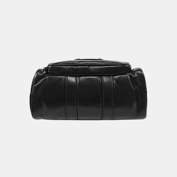 Calfskin Shoulder Bag 25 Black