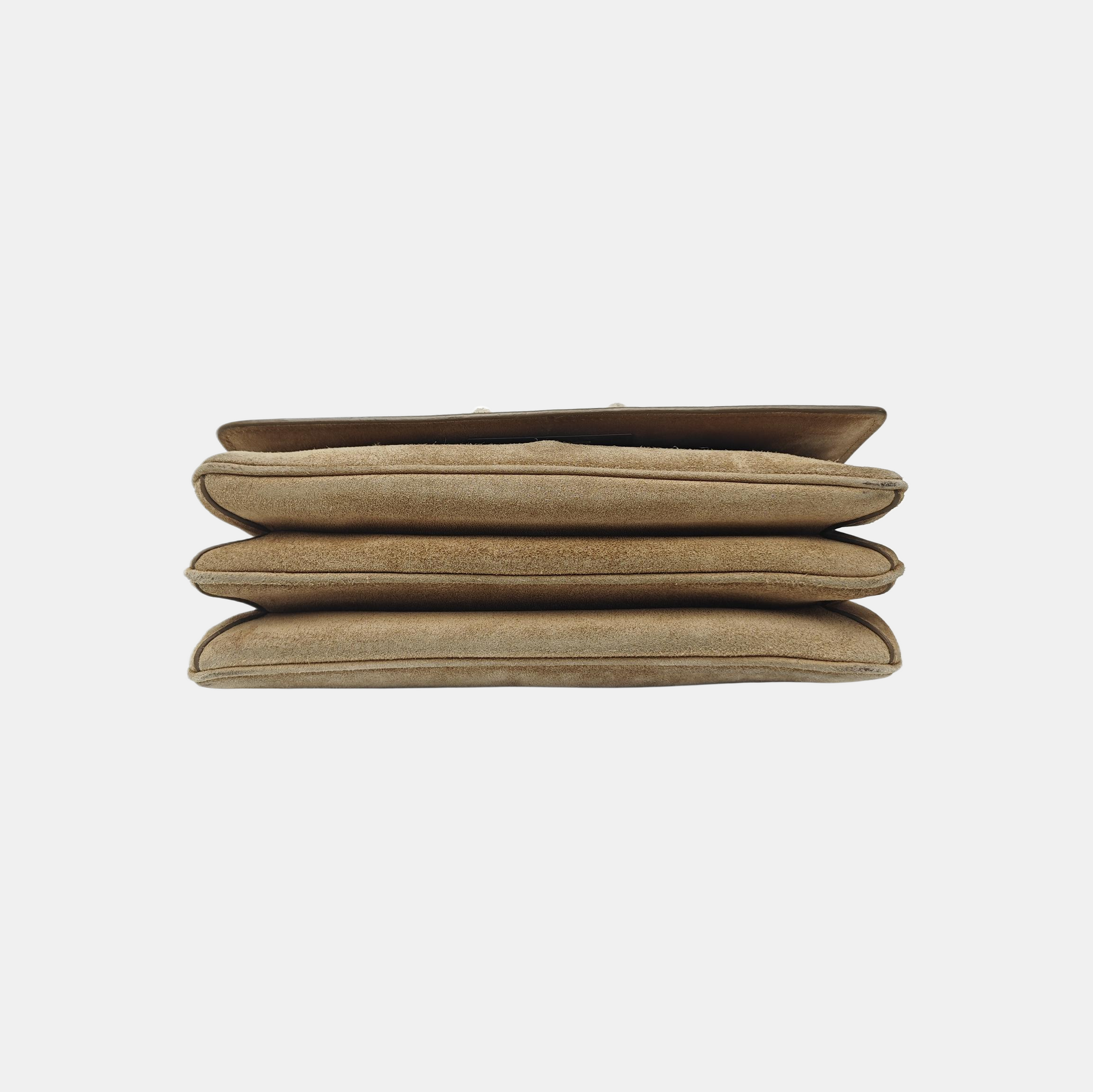 Suede Shoulder Bag Brown