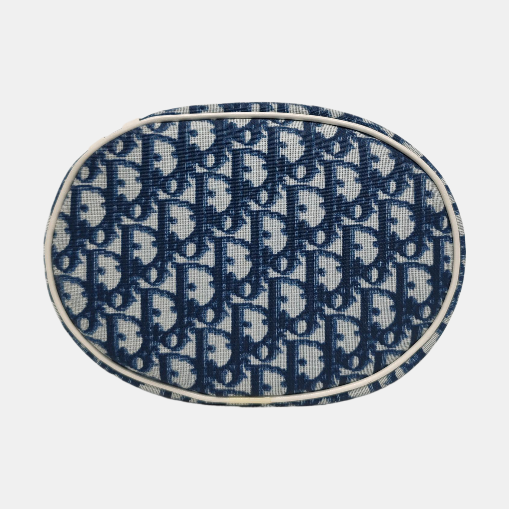 Oblique Coated Canvas Blue