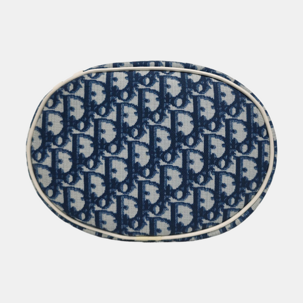 Oblique Coated Canvas Blue
