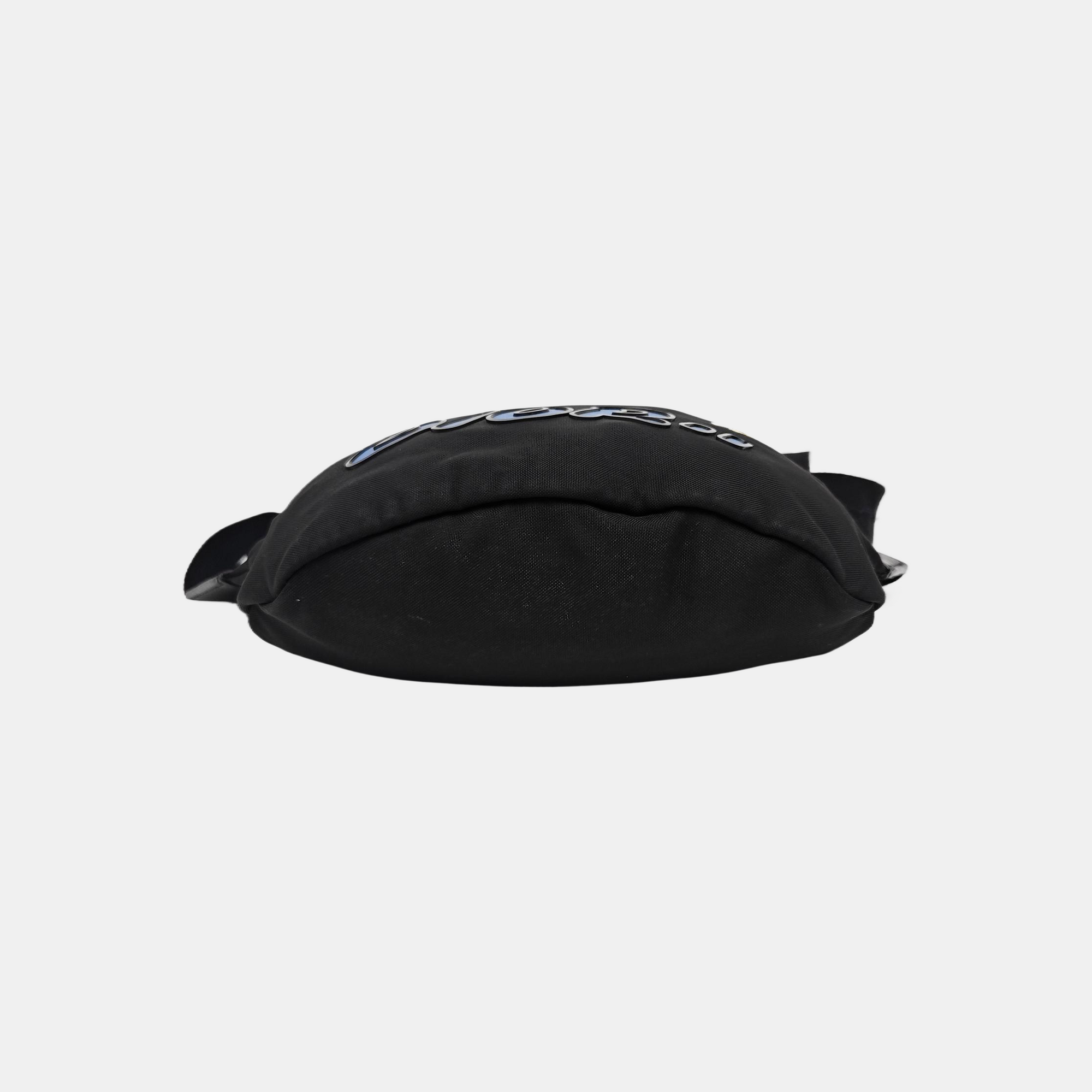 Fabric Belt Bag Black