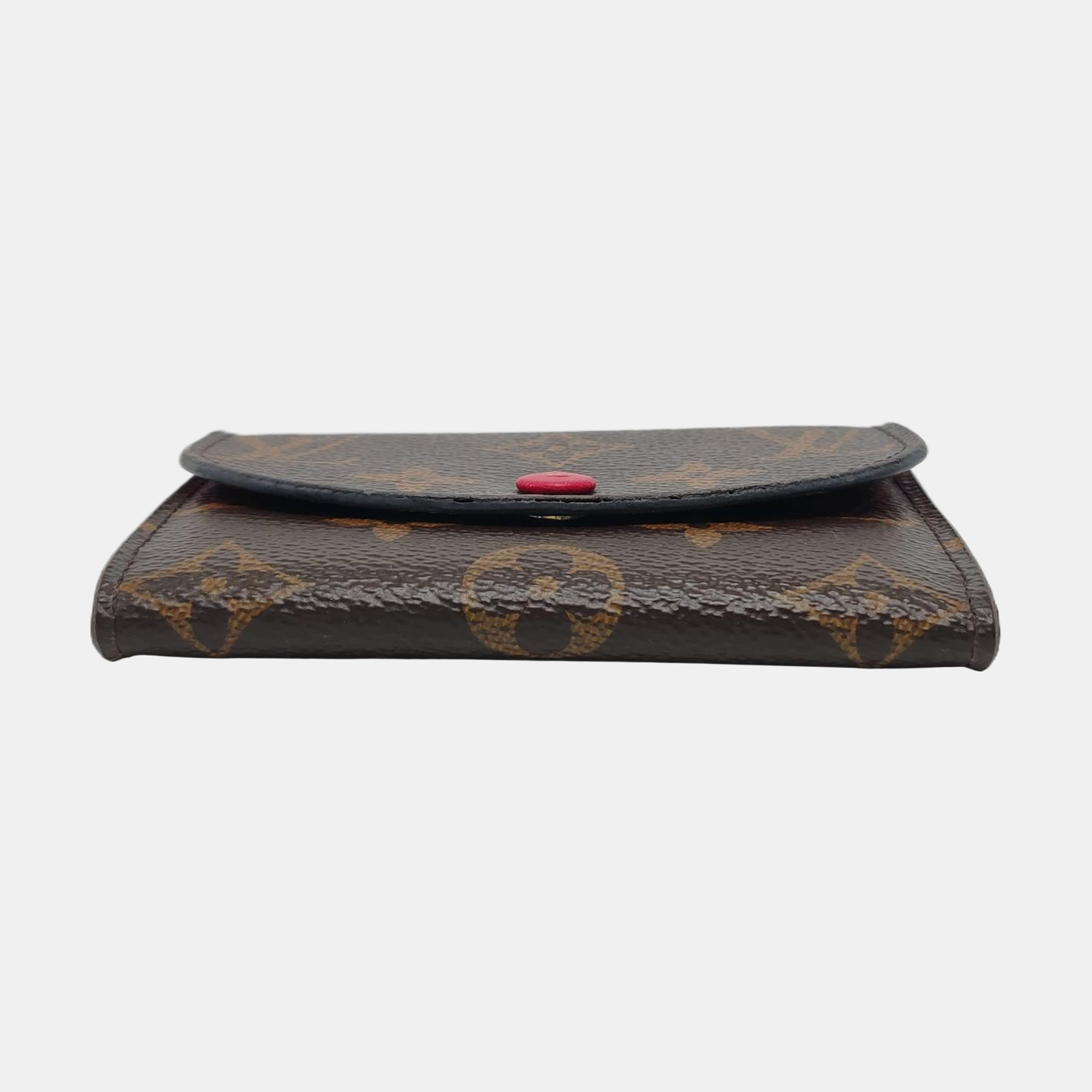 ROSALIE Monogram Coated Canvas Brown Wallet