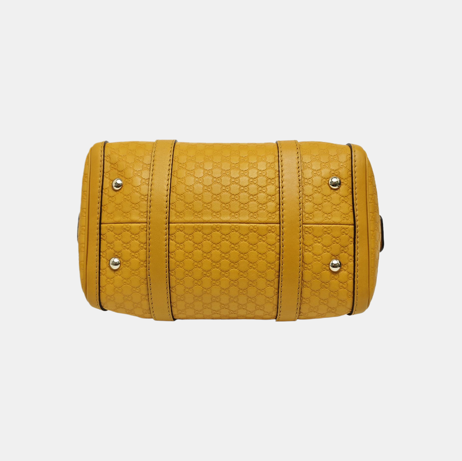 Microguccissima Monogram Calfskin Yellow