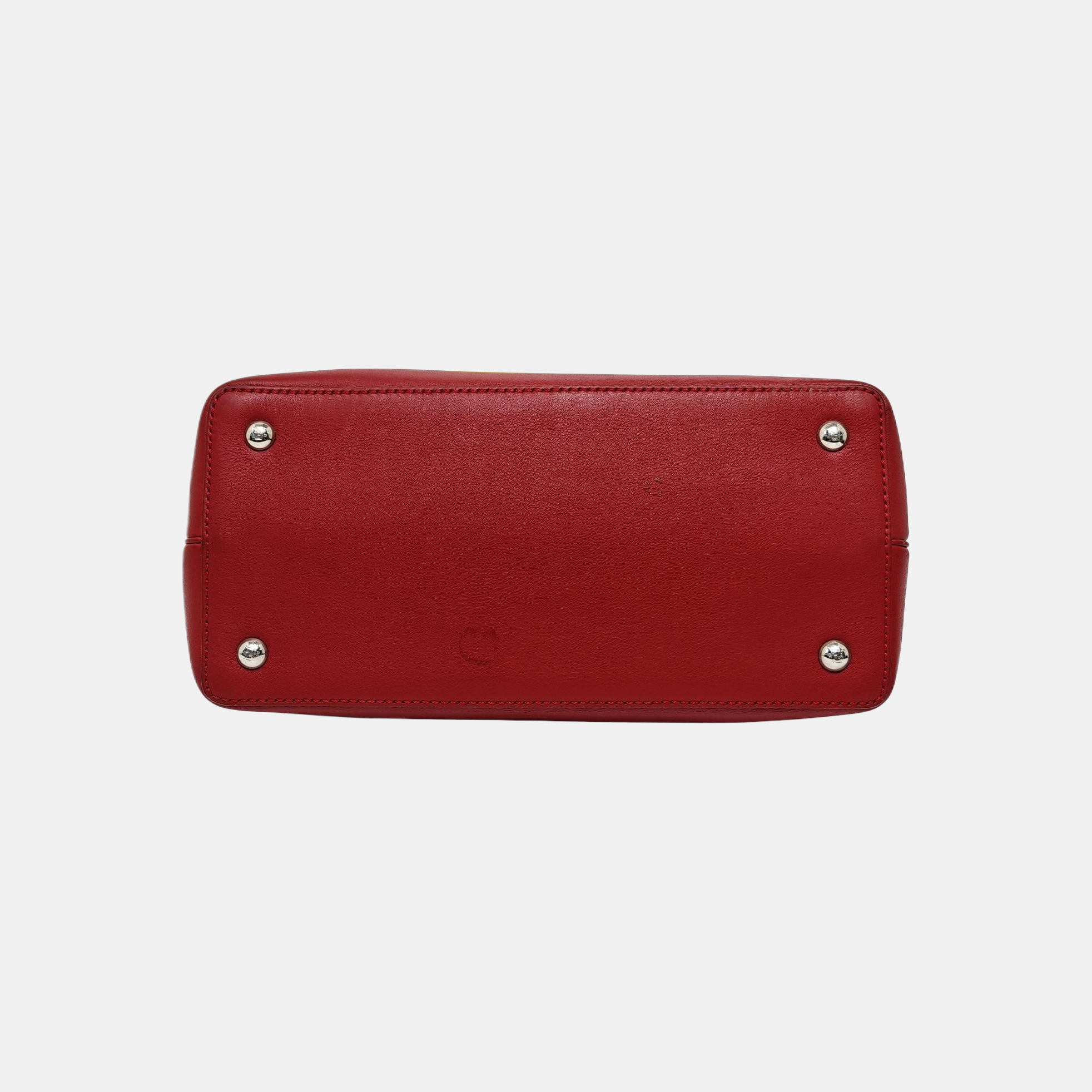 2 Jours Small Calfskin Red