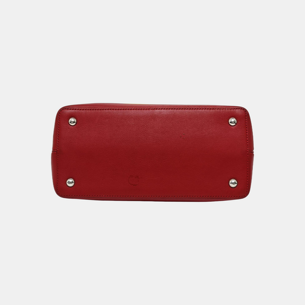 2 Jours Small Calfskin Red