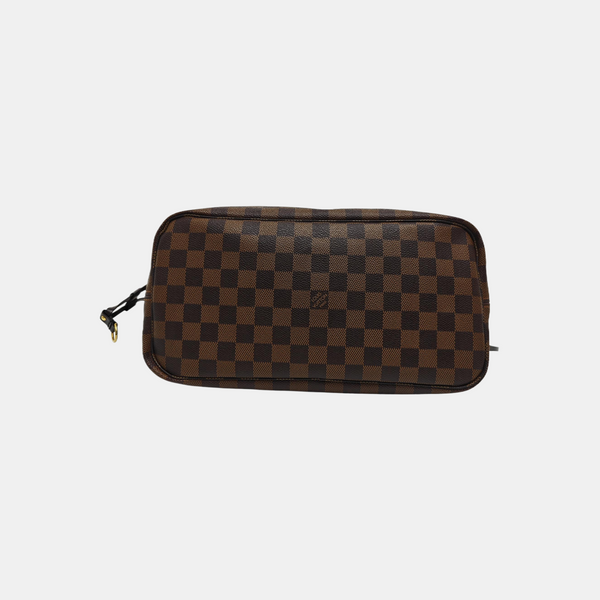 NEVERFULL MM Damier Ebene Coated Canvas Brown