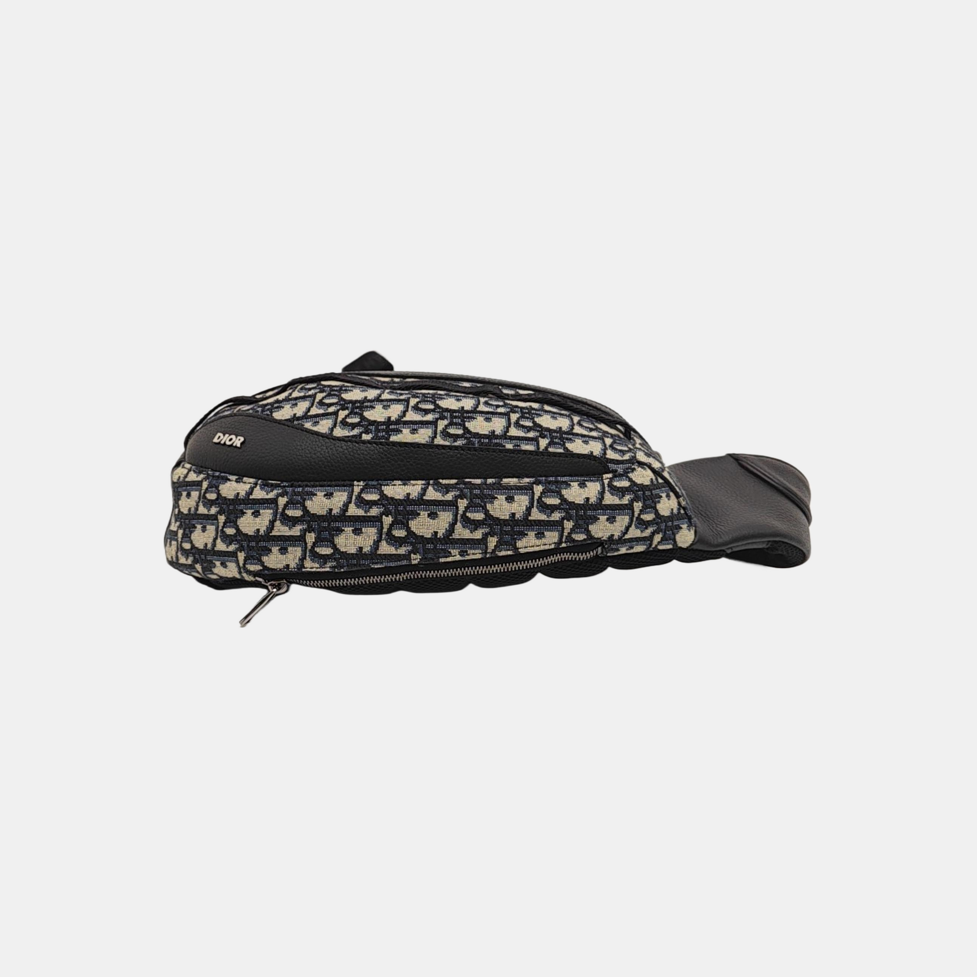 Issimo Double Saddle Oblique Canvas Gray