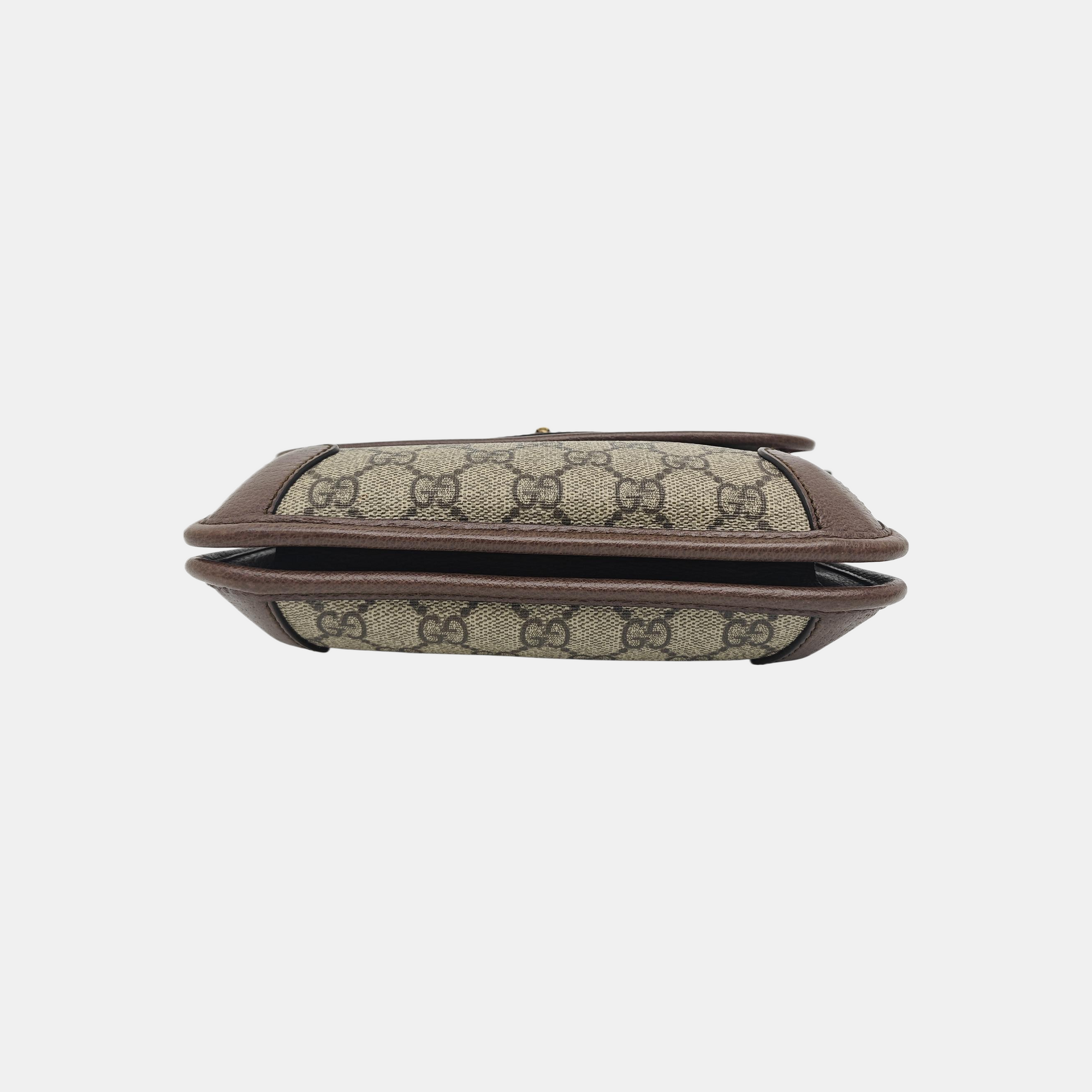 Neo Vintage Small Monogram Coated Canvas Beige