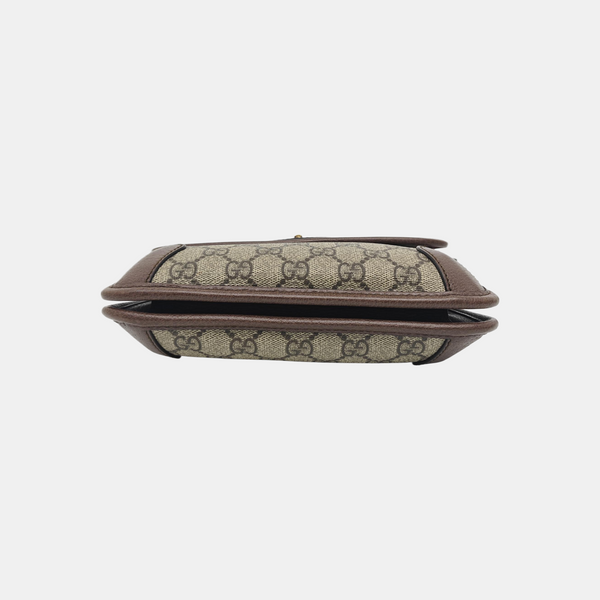 Neo Vintage Small Monogram Coated Canvas Beige